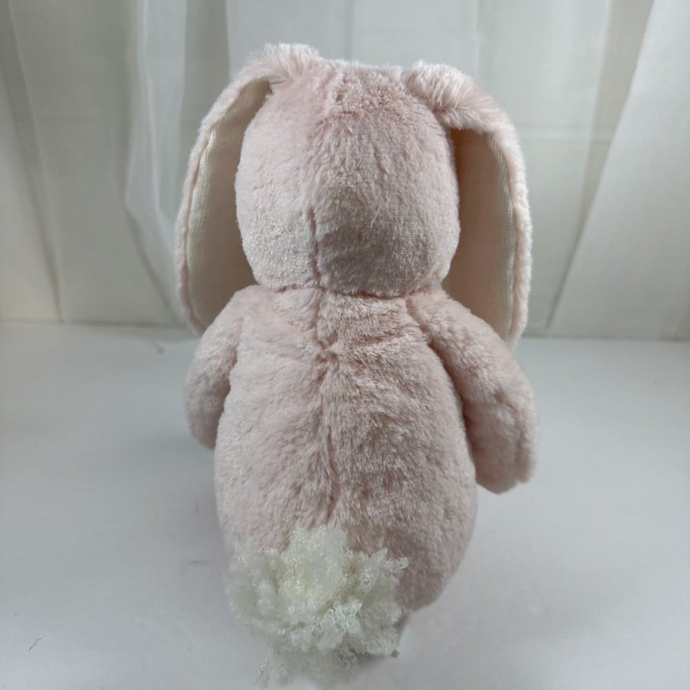 Hallmark Pink Bunny Rabbit Plush Rattle Baby Toy 12" - Picture 5 of 11